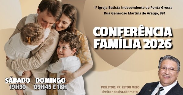 Imagem do evento Conferência Família 2026
