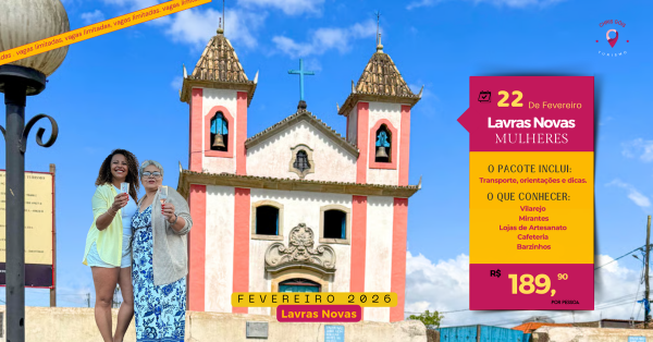 Imagem do evento Bate Volta Lavras Novas