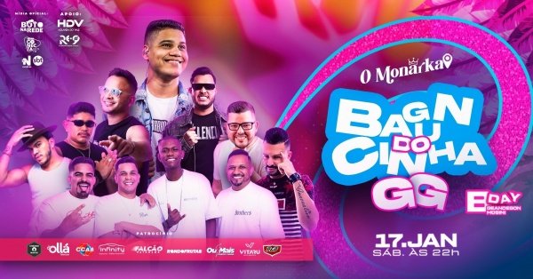 Imagem do evento BAGUNCINHA DO GG 2026