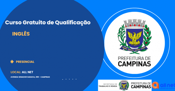 Imagem do evento INGLÊS - ALL NET