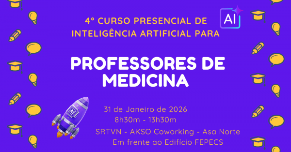 Imagem do evento Inteligência Artificial para Professores de Medicina 4