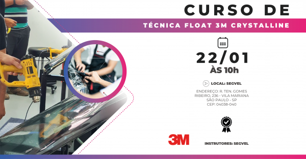 Imagem do evento Curso Técnica Float - Crystalline 3M