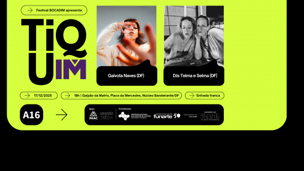 Imagem do evento Festival BOCADIM apresenta: Projeto TiQUIM