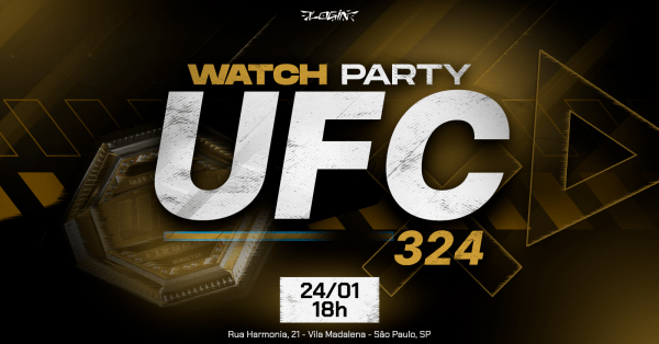 Imagem do evento Watch Party do UFC 324!