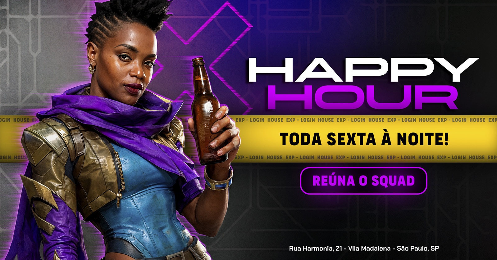 Happy Login Hour em Janeiro! - São Paulo, SP