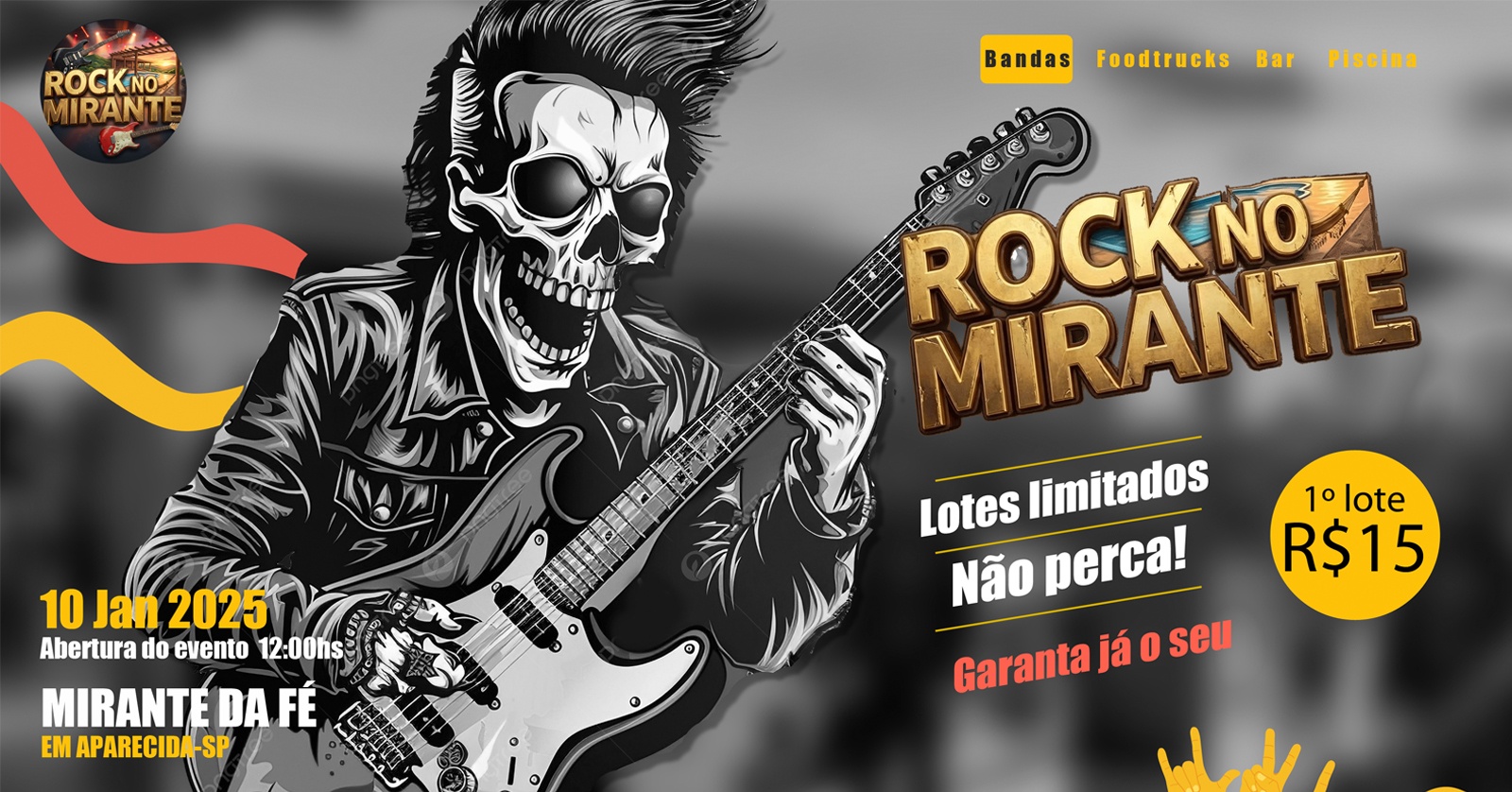 1º Rock no Mirante / Aparecida-SP