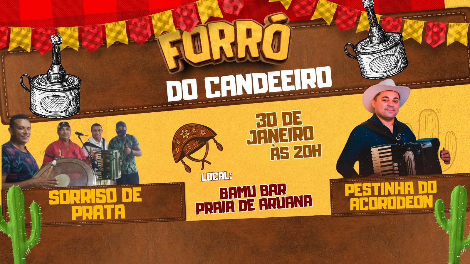 Forró do Candeeiro - Aracaju, SE