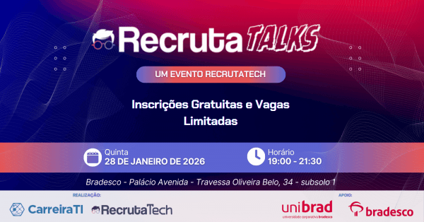 Imagem do evento RecrutaTalks - Um evento RecrutaTech