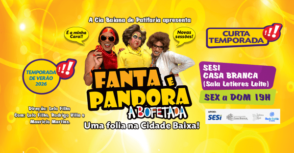Imagem do evento Fanta e Pandora - Uma Folia na Cidade Baixa!   