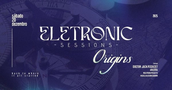 Imagem do evento ELETRONIC SESSION - ORIGINS