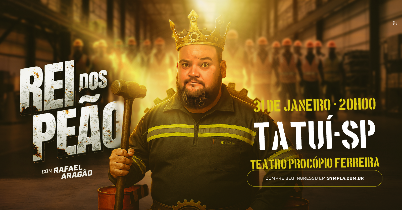 Rafael Aragão - Rei dos Peão - em Tatuí