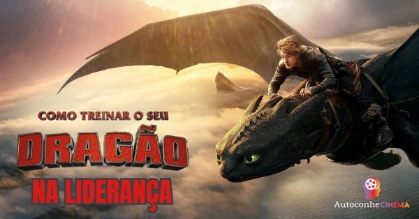 Imagem do evento AutoconheCINEMA - Como Treinar o seu Dragão
