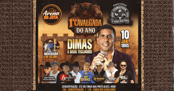 Imagem do evento DIMAS E SEUS TECLADOS EM LAGOA SANTA - ARENA DO JOTA