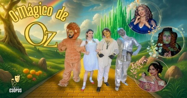 Imagem do evento O Mágico de Oz - Festival de Férias no Shopping Metrô Tatuapé