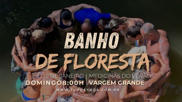 Imagem do evento Banho de Floresta/ Medicinas da Natura 