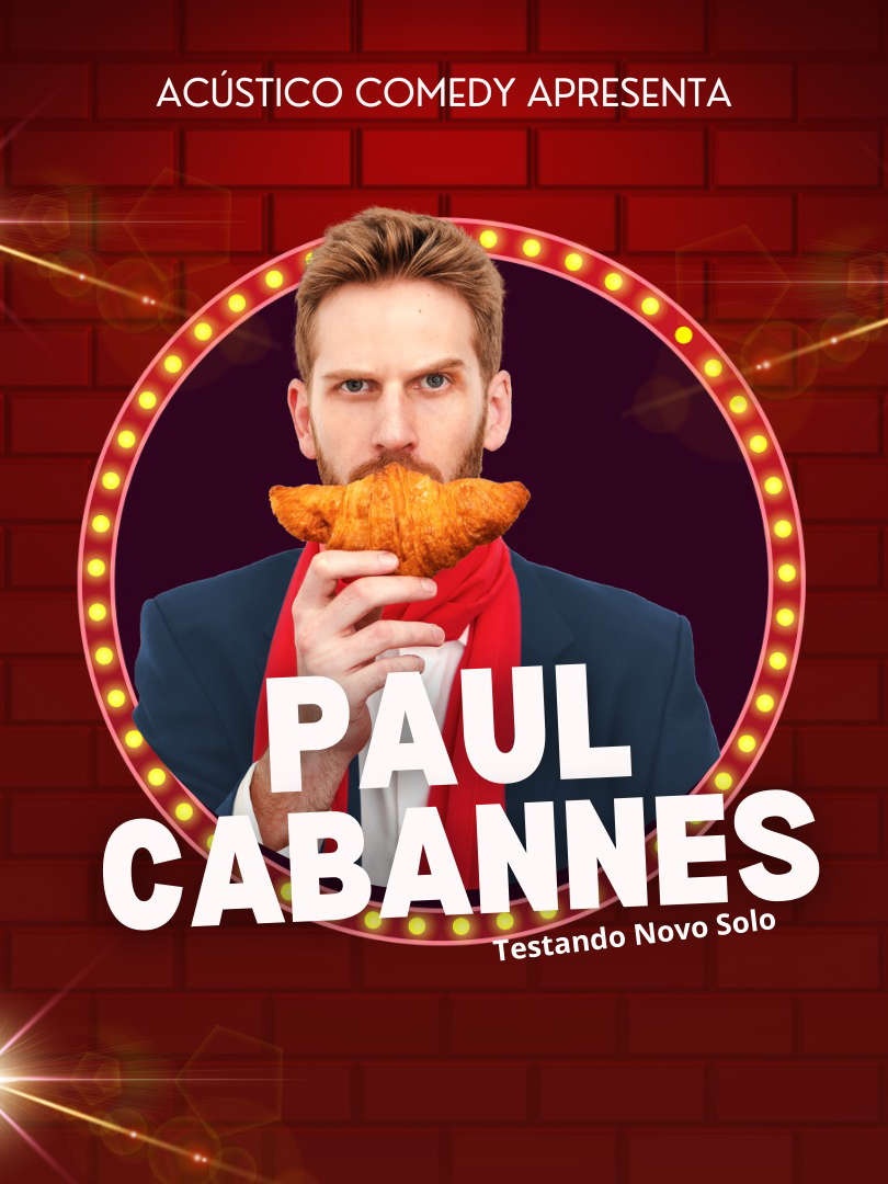 Paul Cabannes  - Stand Up Comedy em São Paulo