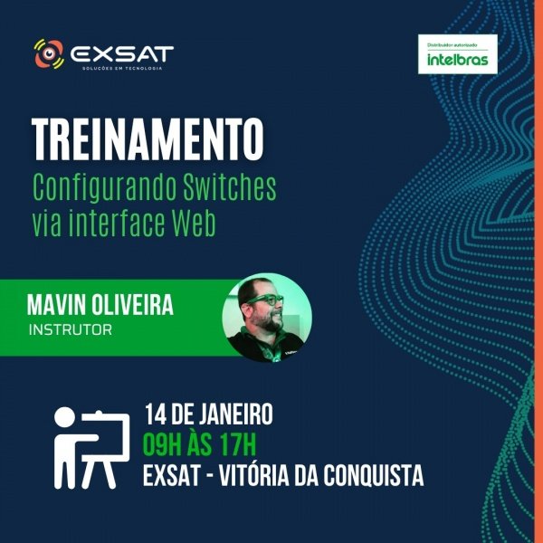 Imagem do evento Treinamento: Configurando Switches via interface Web