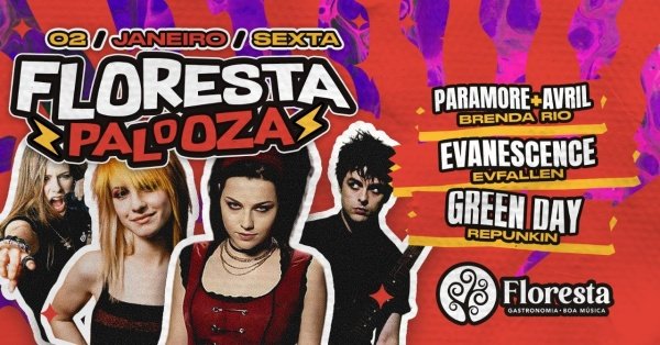 Imagem do evento Florestapalooza