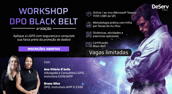 Imagem do evento Workshop DPO Black Belt 4ª Edição