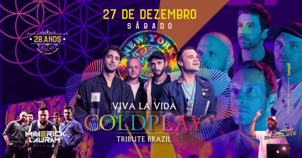 Imagem do evento Coldplay Viva La Vida + Maverick Laurah - New York Pub