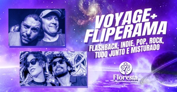 Imagem do evento Fliperama + Voyage no Floresta