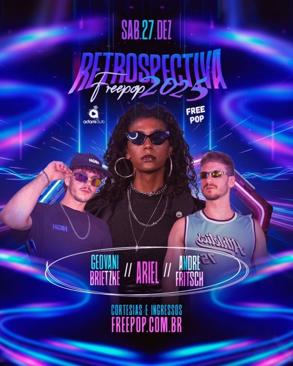 Imagem do evento 27.DEZ - Retrospectiva FreePop 2025