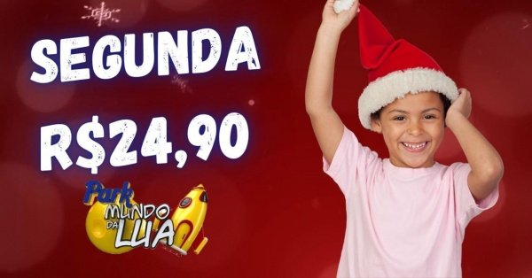Imagem do evento Segunda Divertida Park Mundo da Lua 22/12