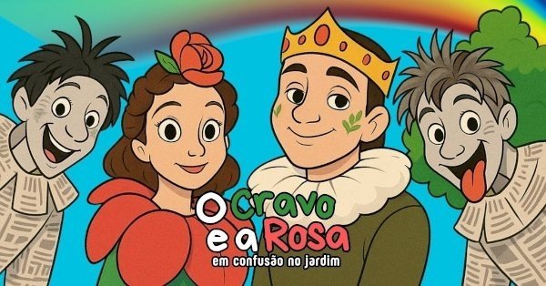 Imagem do evento O Cravo e a Rosa em Confusão no Jardim - Férias no Shopping Metrô Tatuapé