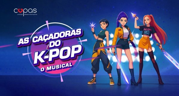 Imagem do evento AS CAÇADORAS DO K-POP  07/1 - 16H - FÉRIAS NO TEATRO