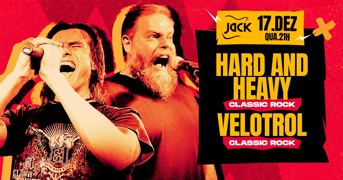 QUARTA JACK! HARD AND HEAVY (CLASSIC ROCK) + VELOTROL (CLASSSIC ROCK)