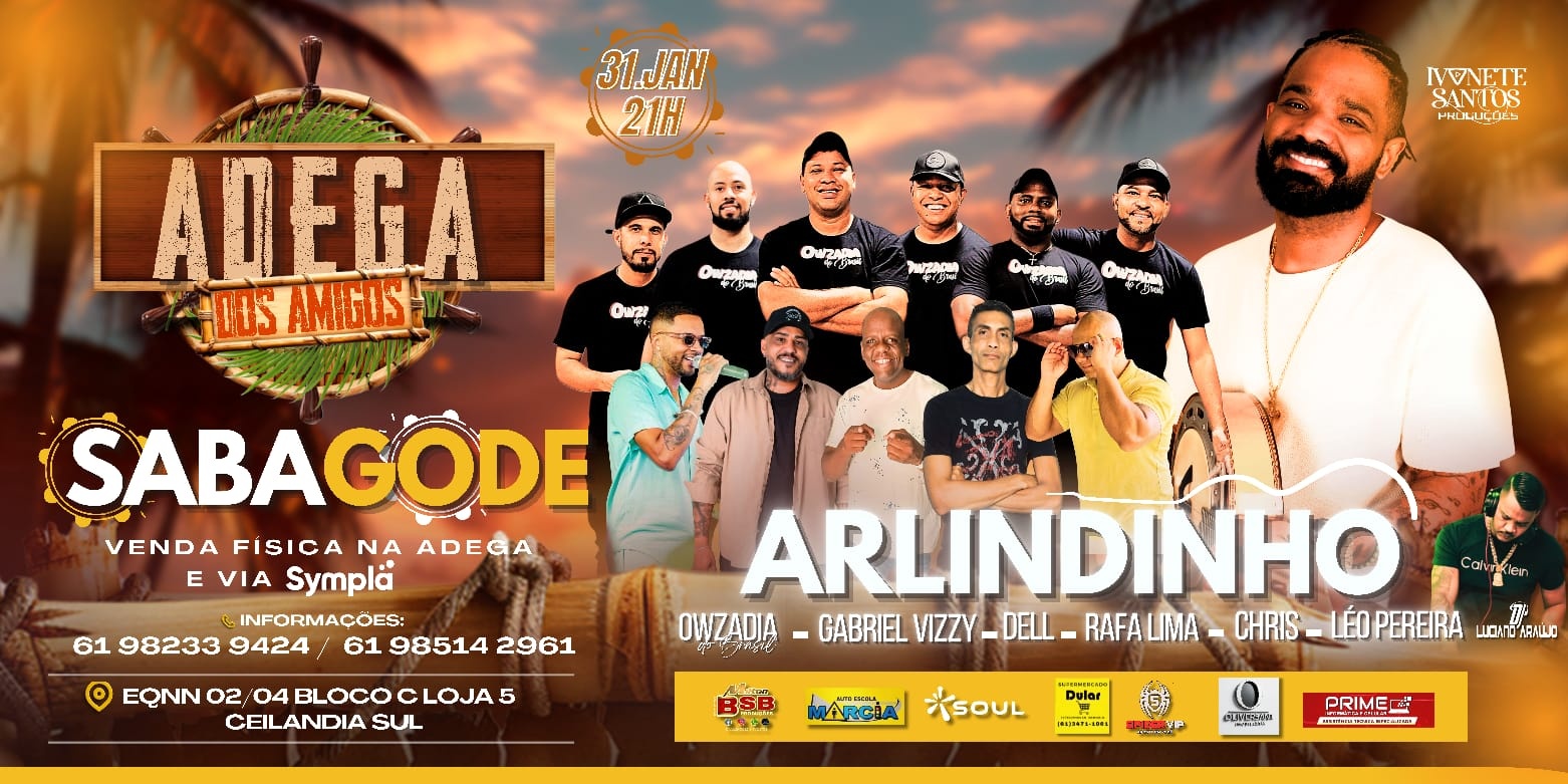 Arlindinho na Adega dos Amigos - Brasília, DF