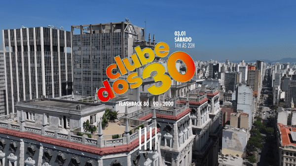 Imagem do evento CLUBE DOS 30 no Edifício Martinelli! | 03.01