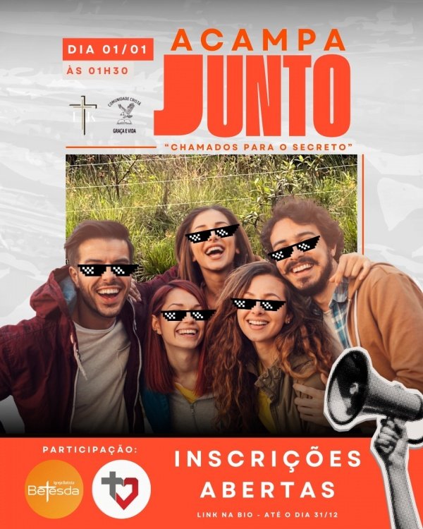 Imagem do evento ACAMPAJUNTO