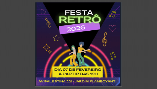 Imagem do evento Festa Retrô 2026 - Paróquia Imaculado Coração de Maria