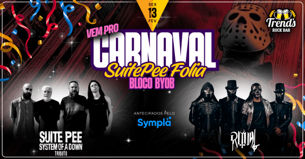 Imagem do evento SUITE PEE FOLIA - BLOCO BYOB