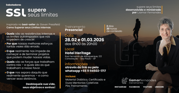 Imagem do evento Treinamento - SSL - Supere Seus Limites