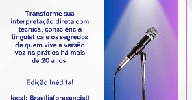 Imagem do evento Workshop LIBRAS VOZ
