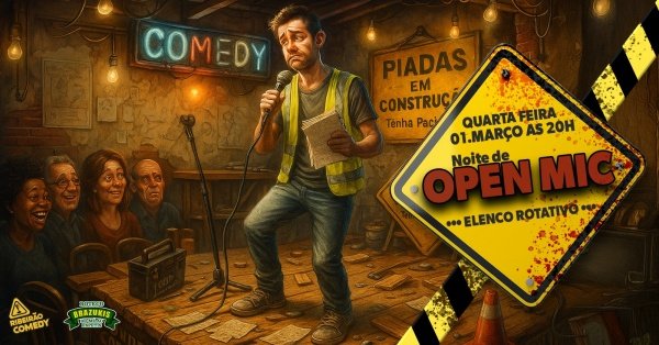 Imagem do evento OPEN MIC no Ribeirão Comedy