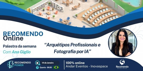 Imagem do evento Recomendo Power -  Networking 100%, amizades, parcerias e negócios pelo mundo.