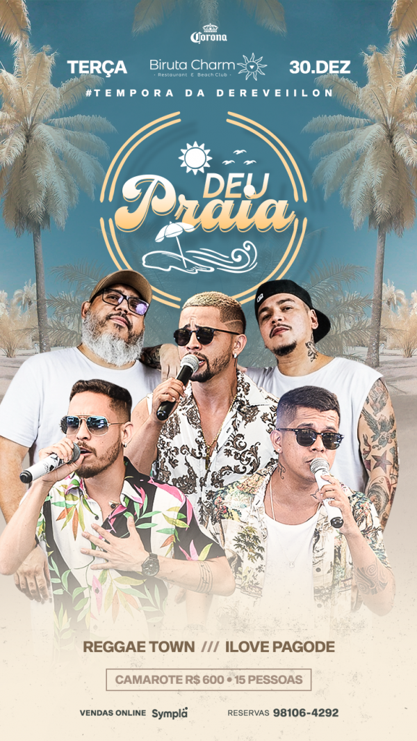 Imagem do evento DEU PRAIA BIRUTA CHARM