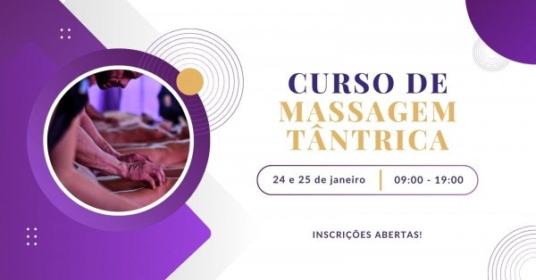 Imagem do evento Curso Livre de Massagem Tântrica em São Paulo