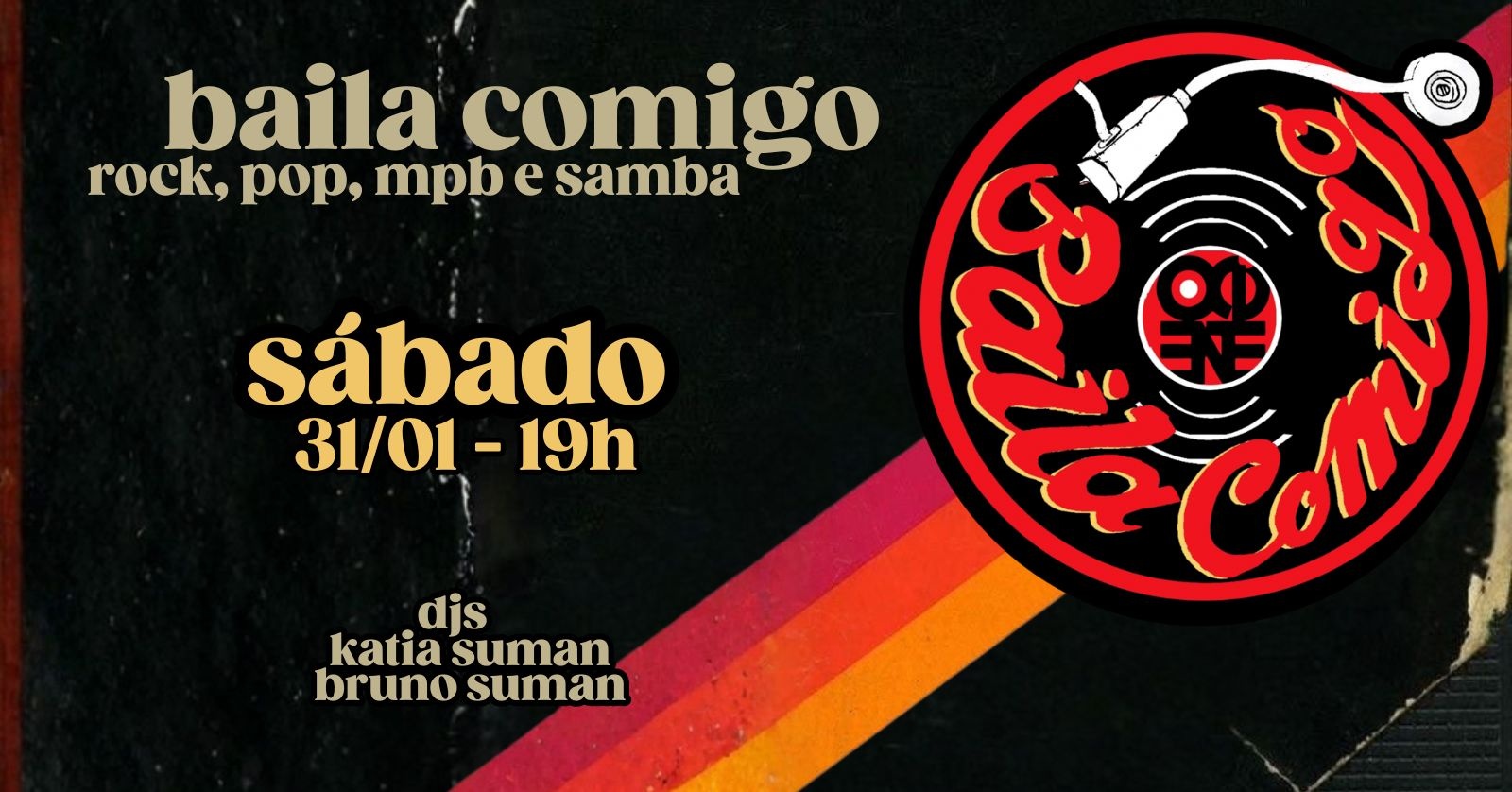 Baila Comigo | SÁBADO 31.01 | 19h em Porto Alegre - Sympla
