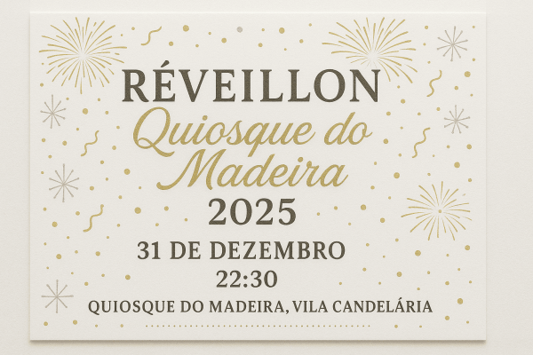 Imagem do evento RÉVEILLON Quiosque do Madeira 2025