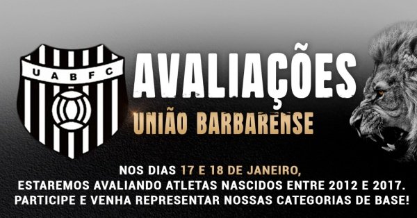 Imagem do evento Avaliações  União Barbarense Piracicaba