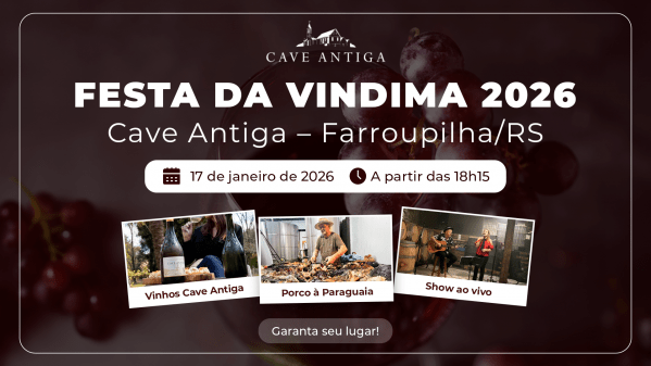 Imagem do evento Festa da Vindima 2026 na Cave Antiga