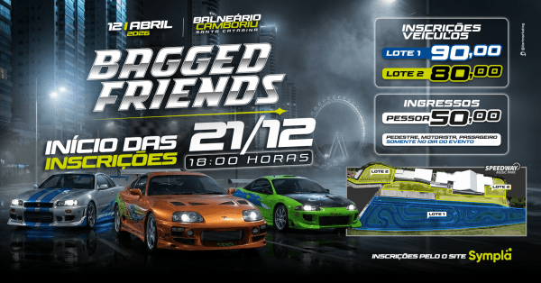 Imagem do evento BAGGED FRIENDS