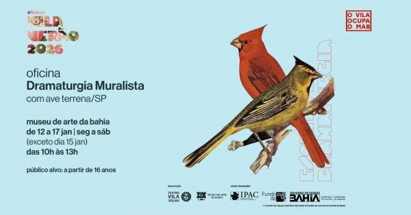Imagem do evento DRAMATURGIA MURALISTA