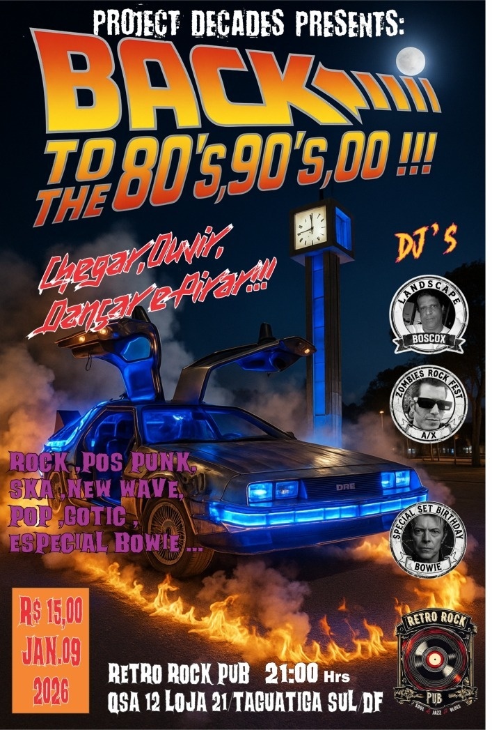 BACK TO THE 80s , 90s , 00s- Especial DAVID BOWIE