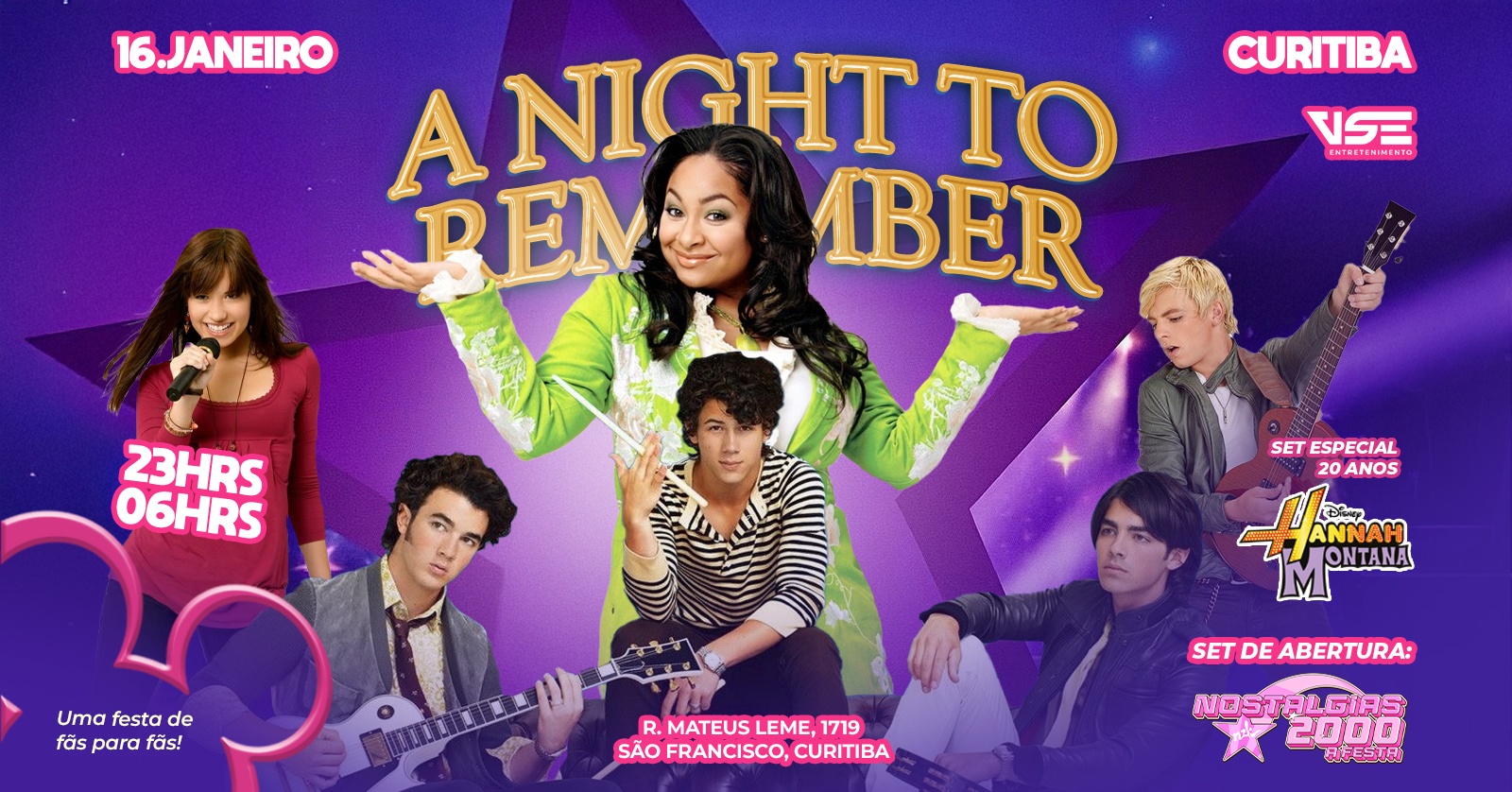 A Night To Remember - Edição CURITIBA -  Turnê 20 Anos Hannah Montana