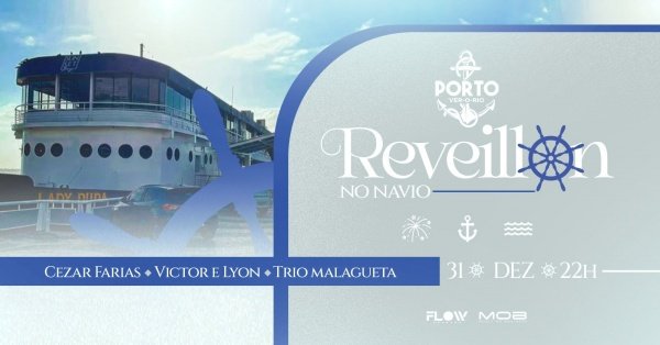 Imagem do evento Reveillon no Navio - Porto Ver o Rio